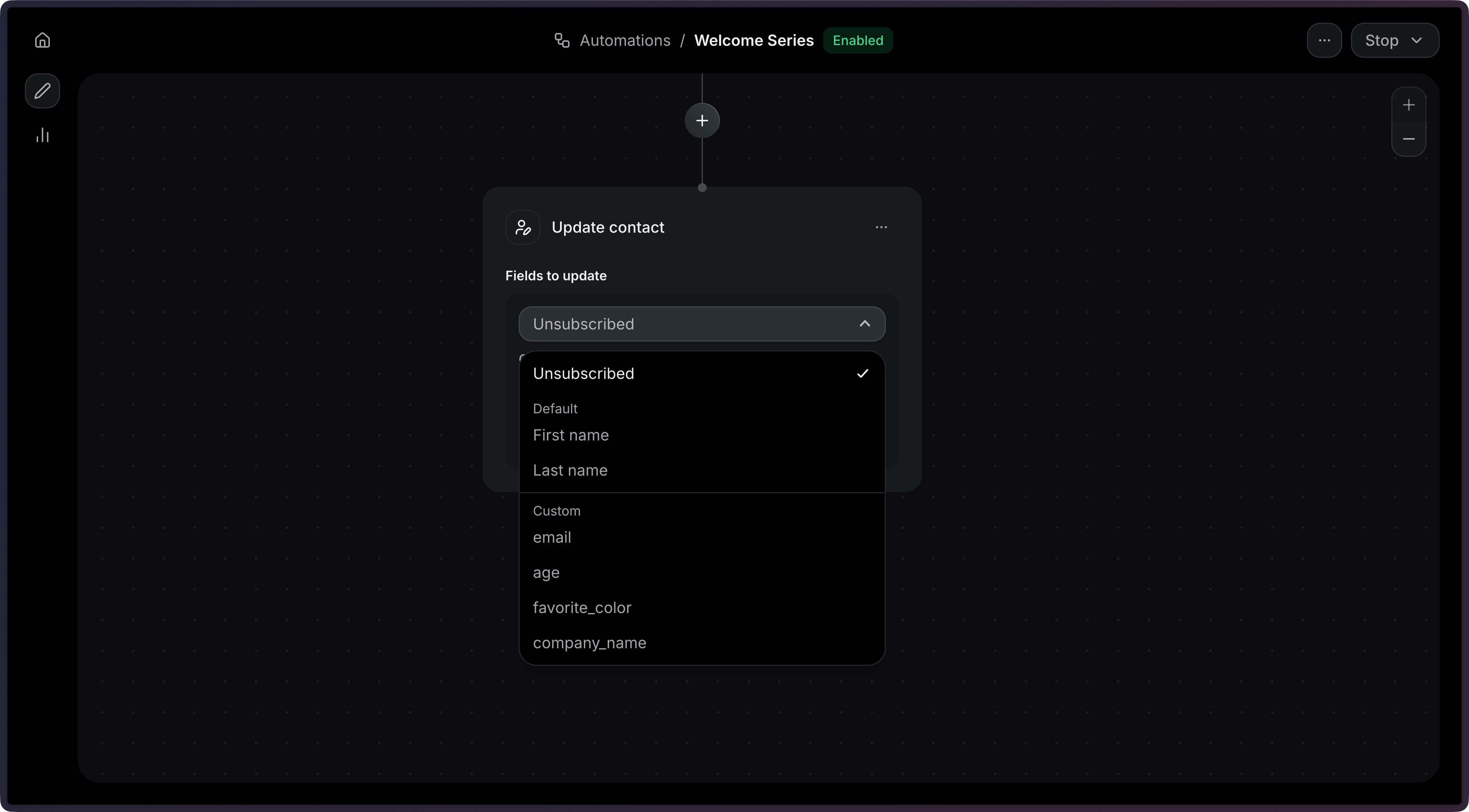 Automation Contact Update