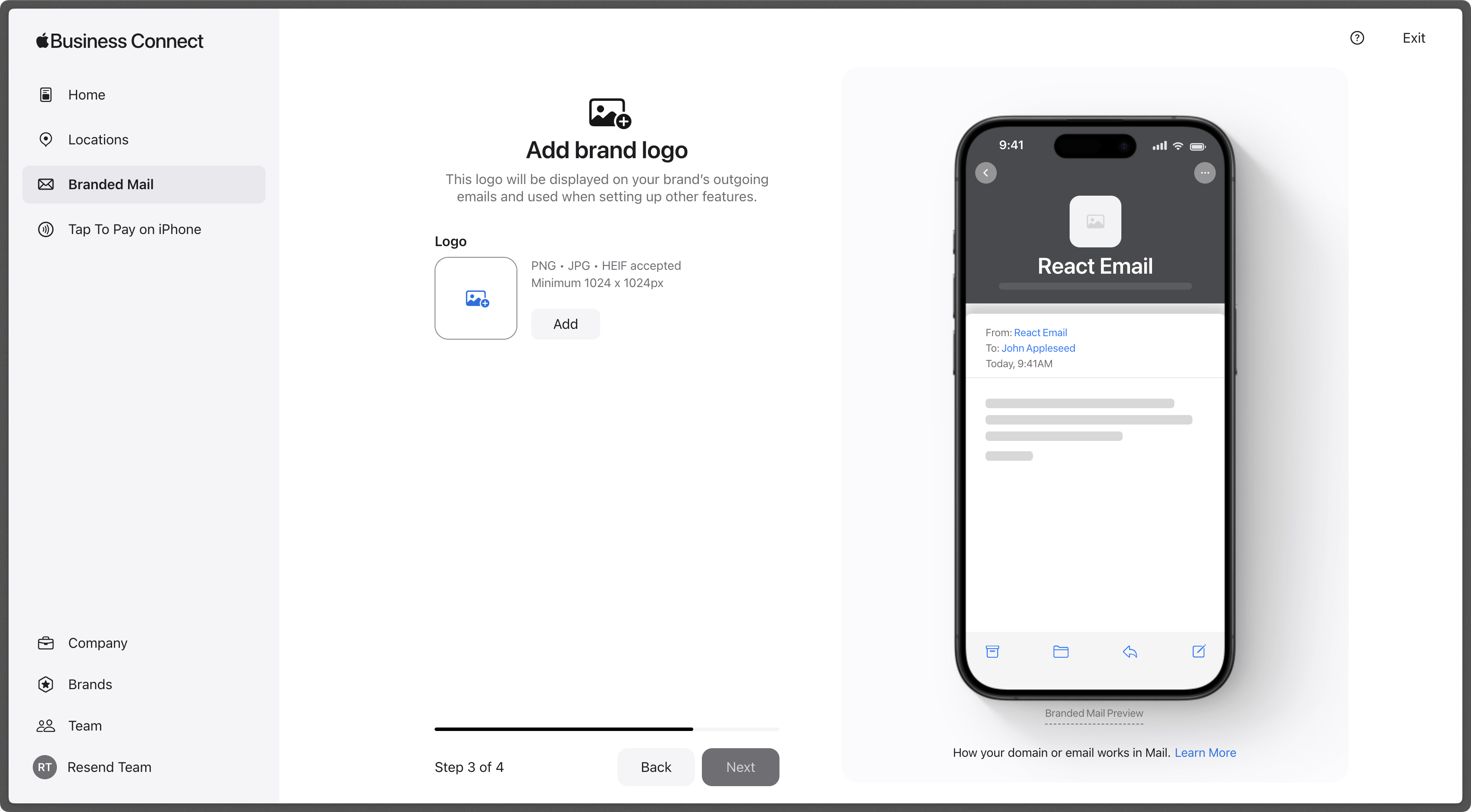 Add your logo