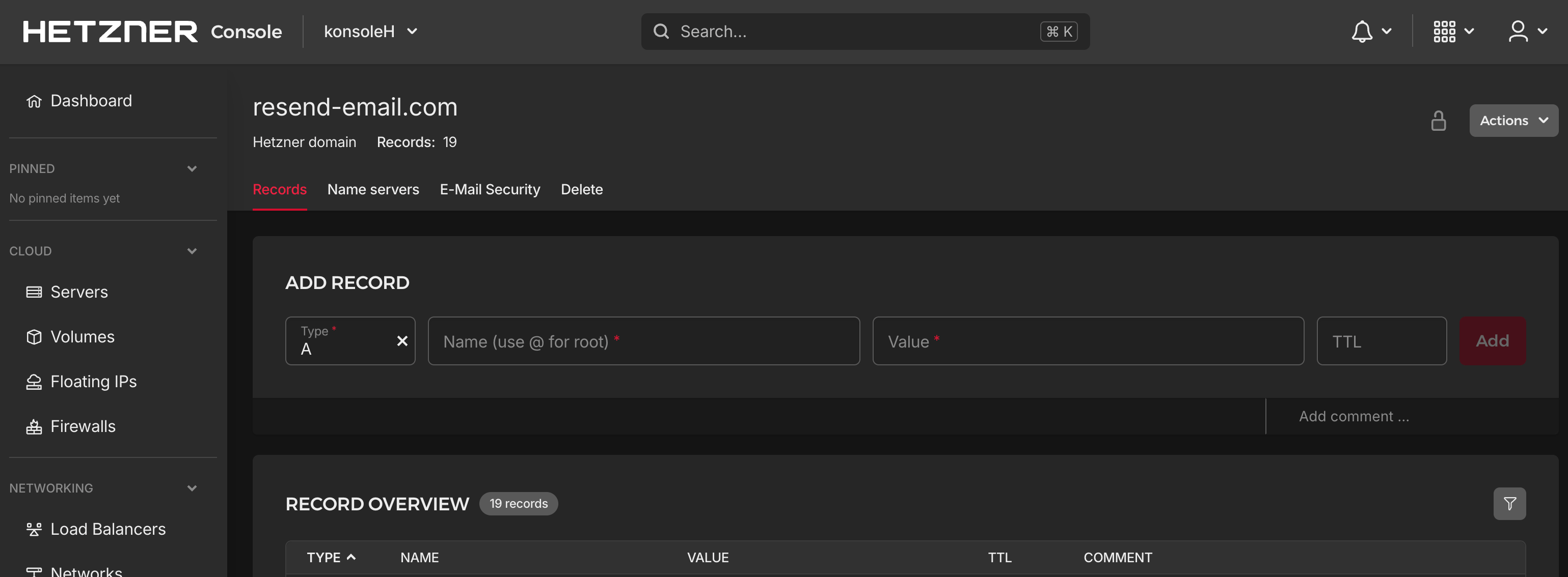 Domain Details