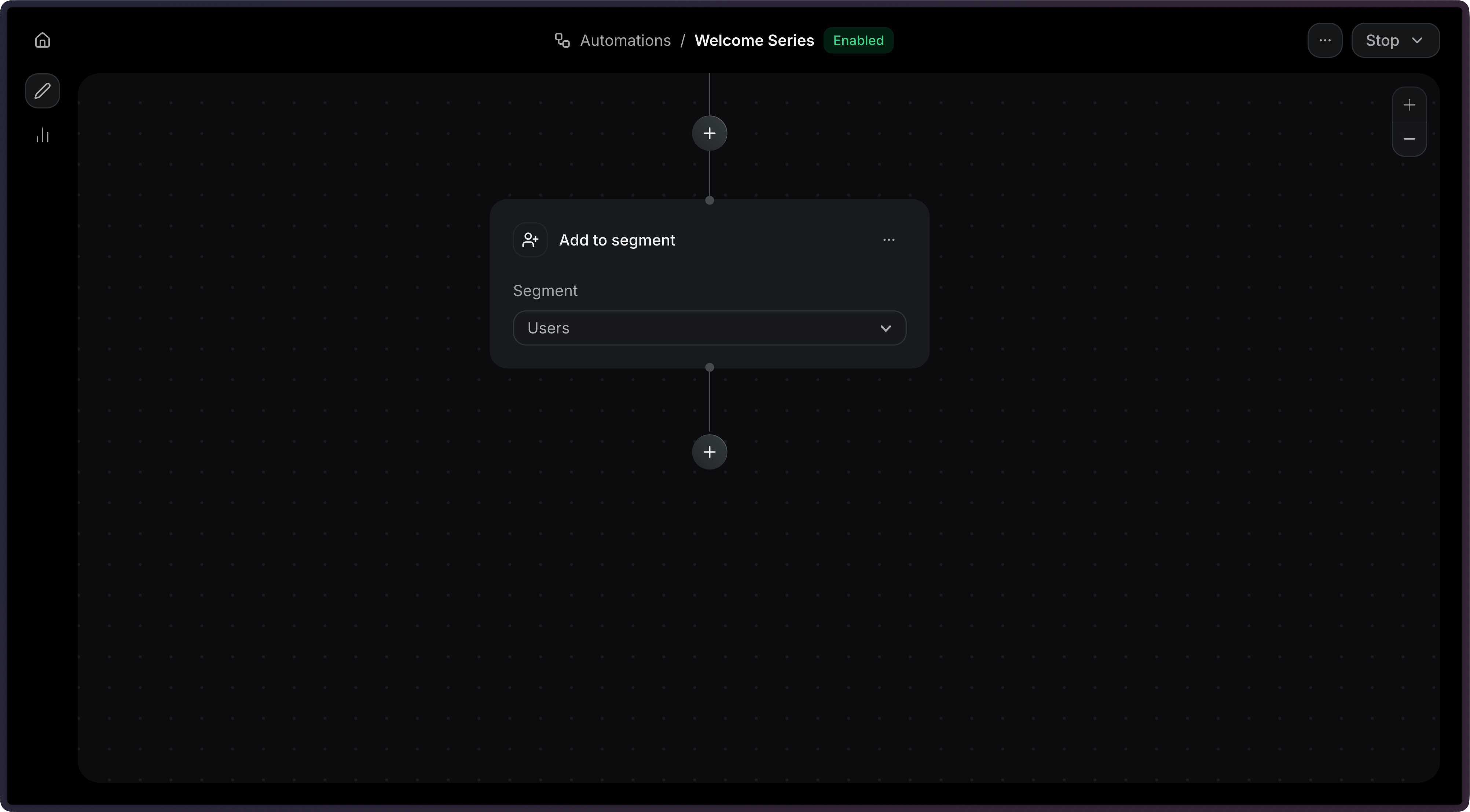 Automation Add to Segment
