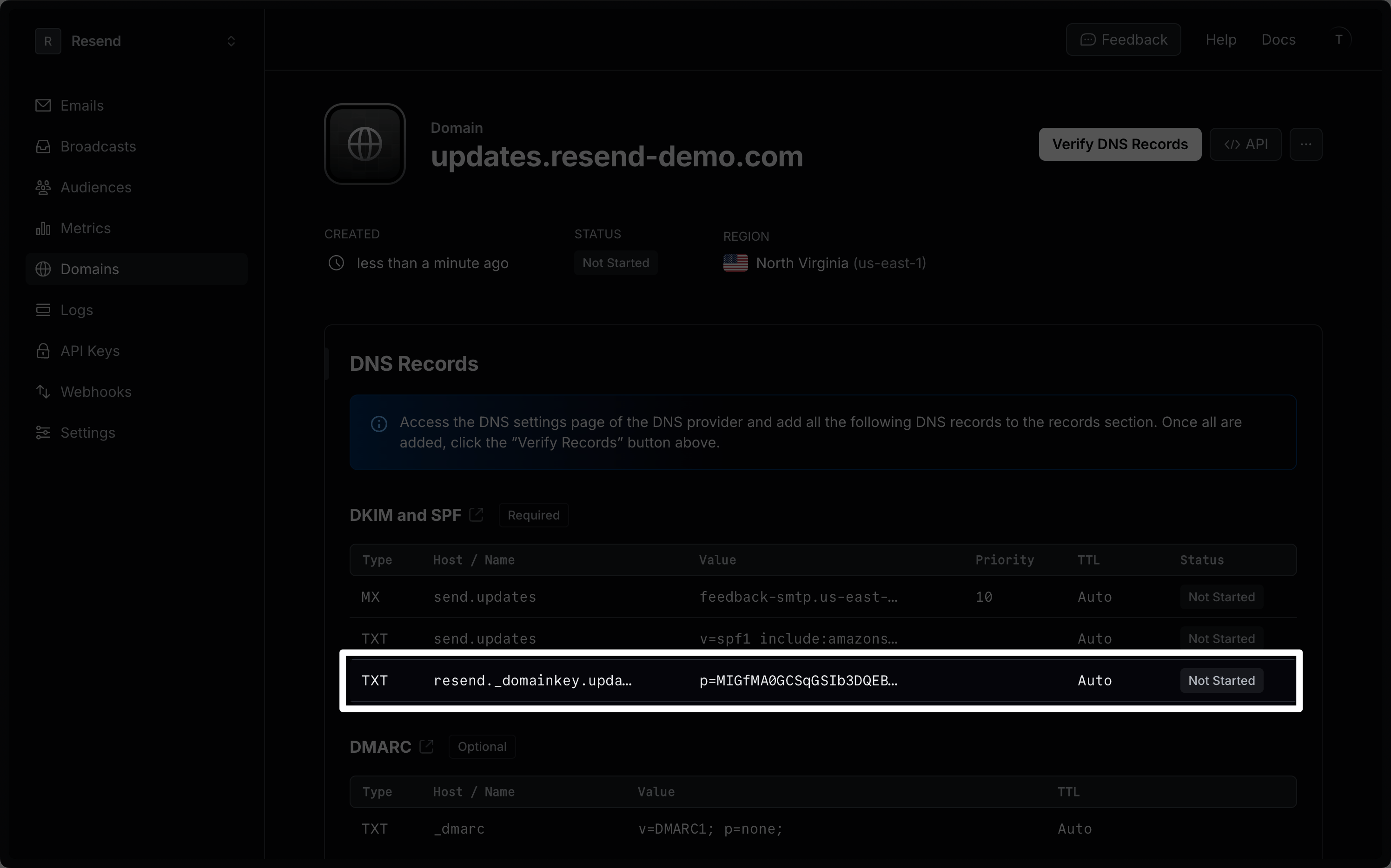 Domain Details