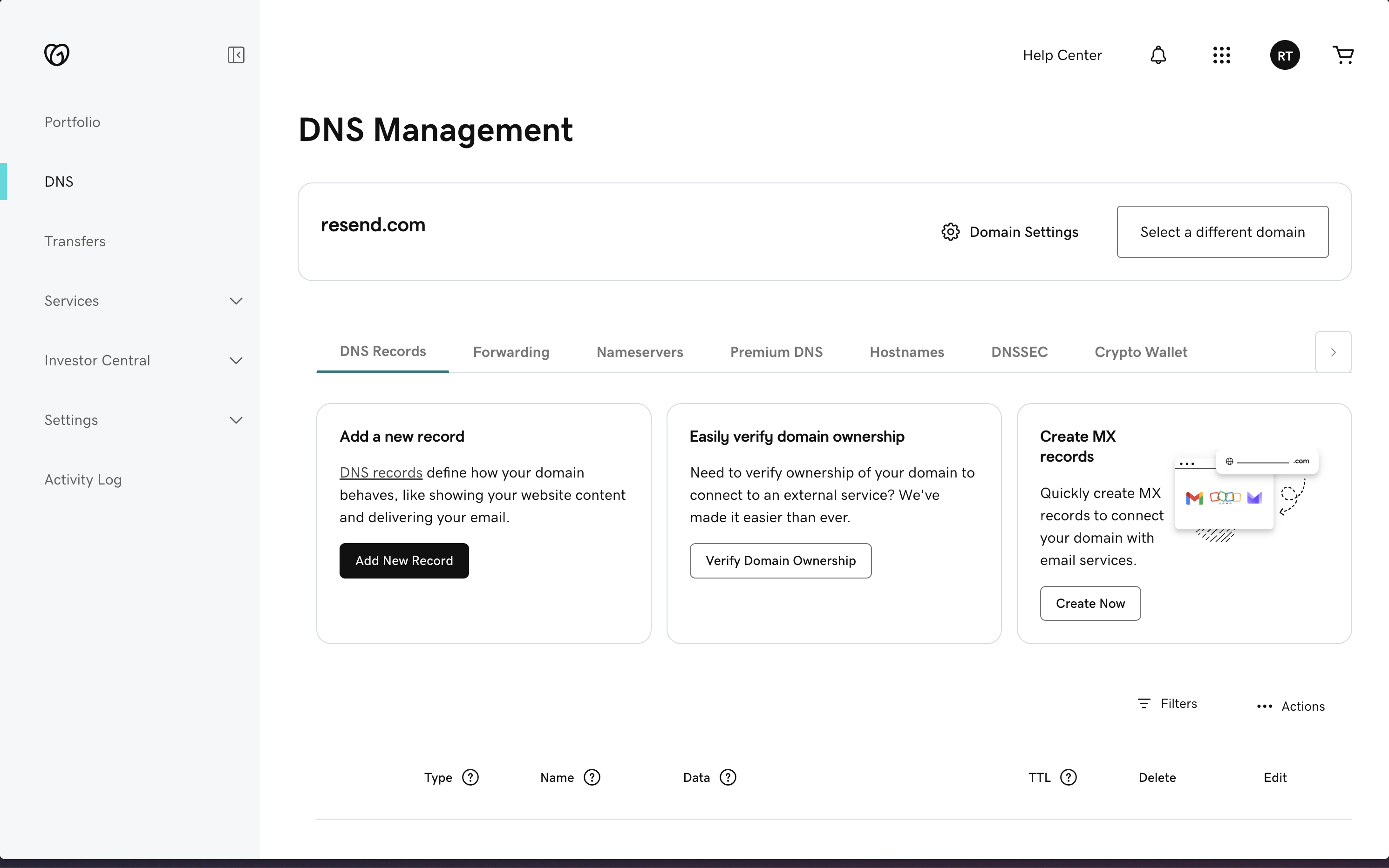 Domain Details
